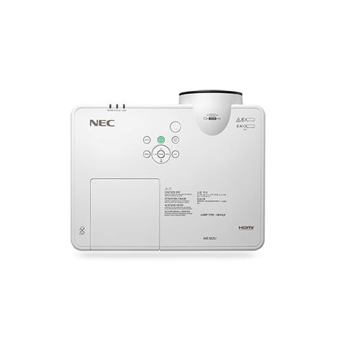 NEC 4000 Lumen WUXGA LCD Classroom Projector - White