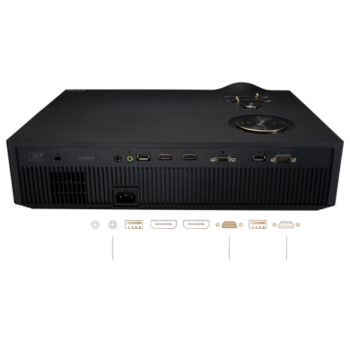 Asus LED Professional 3000 Lumen FHD DLP Projector - Black