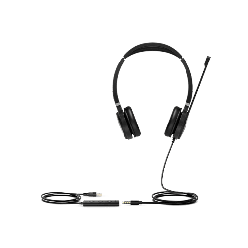 Yealink UH36 Mono 93dB USB Wired Single-Ear Black Headset