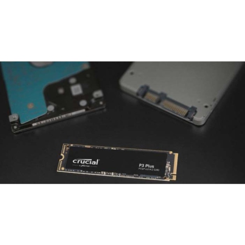 新品 crucial P3 Plus 2TB PCIe 4.0 NVMe SSD Crucial P3 Plus 2TB PCIe Gen4 3D NAND NVMe M.2 SSD, up to