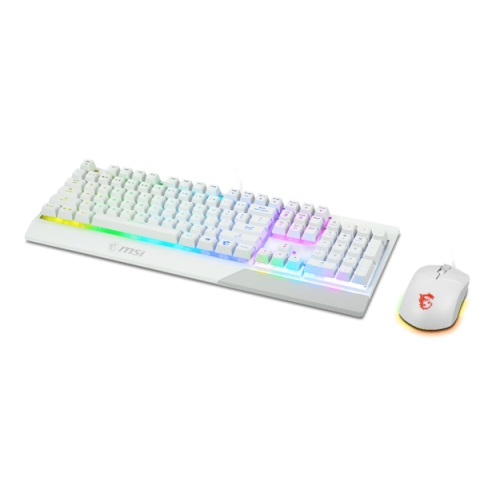 MSI Vigor Backlit RGB Dedicated Hotkeys Anti-Ghosting Mechanical Feel Gaming Keyboard & Gaming Mouse Combo