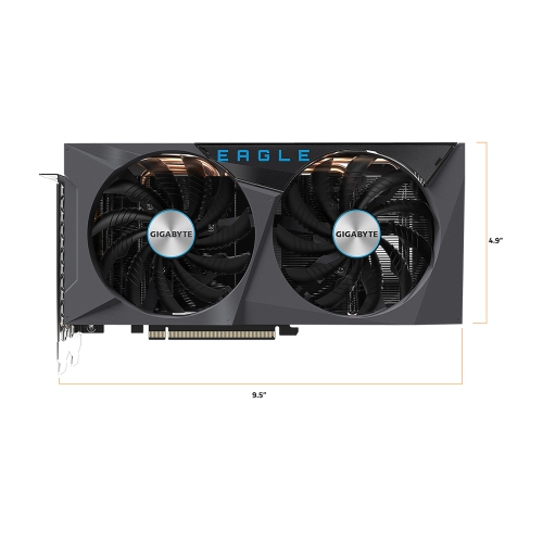GIGABYTE Eagle GeForce RTX 3060 Ti Video Card GV-N306TEAGLE-8GD