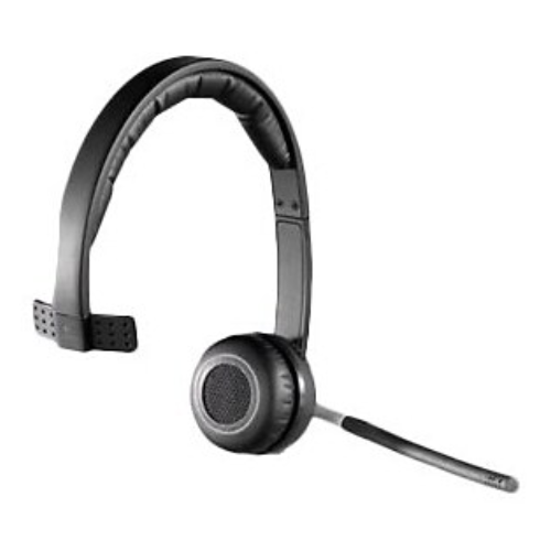 LOGITECH  H820E Wireless Mono Headset for Business Communications With 2 Year Warranty Included (981-000511)