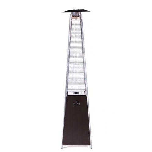 Legacy Heating Chauffe-flamme de terrasse en tube de verre de 40 000 BTU - CAPH-GT-SMOCHA