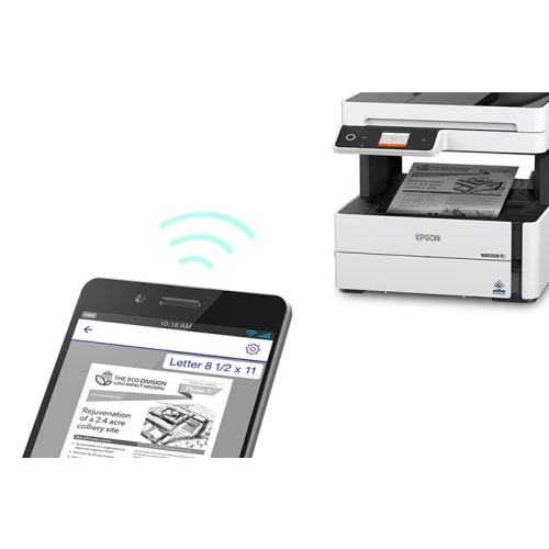 Imprimante à jet d’encre USB blanche à 2 côtés WorkForce ST-M3000 Auto d’Epson