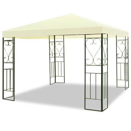 SLICKBLUE  10' X 10' Patio Gazebo Canopy Tent Garden Shelter