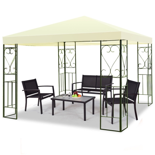 10' x 10' Patio Gazebo Canopy Tent Garden Shelter