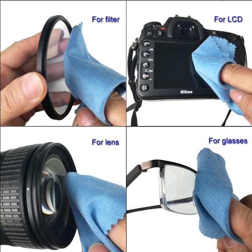 Lens Cap 95mm, Camera 95mm Lens Cap, 2 Packs + 2Pcs Cleaning Wiper, Model:LC-95, Compatiable with DSLR & Mirrorless Camera Camera Lens & Lens Filter
