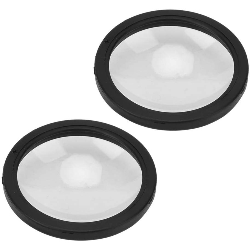2PCS Lens Protective Cover,Acrylic Waterproof Dustproof Anti-Oil Protection Lens Cover Protector Photography for GoPro Max Sports Actio Camera