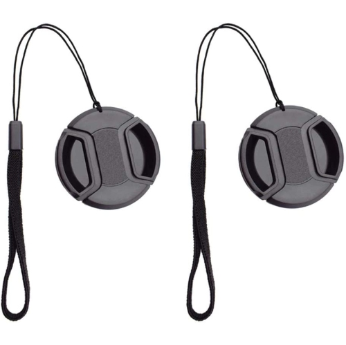 55mm Lens Cap Cover with Keeper for AF-P NIKKOR 18-55mm f/3.5-5.6G VR Lens for Nikon D5600 D5500 D5300 D3500 D3400 D3300 D7200 D7100 DSLR Camera,