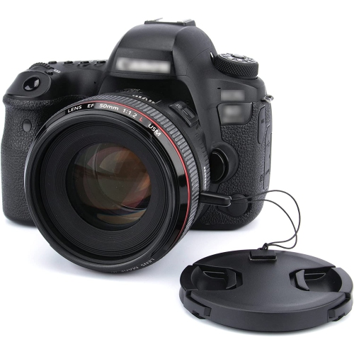 2 Pack 72mm Front Lens Cap Cover with Deluxe Cap Keeper for Canon EF 35mm f1.4L, Nikon Z 24-70mm f4 S, Fujifilm XF 16-80mm f4, Sigma 18-35mm f1.8L