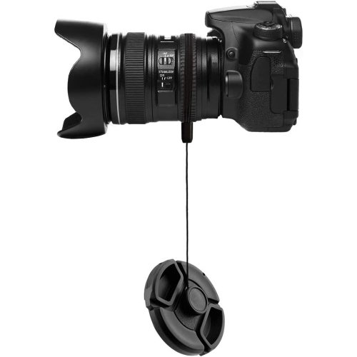 2 Pack 72mm Center Pinch Lens Cap for Nikon Canon Sony DSLR Compatible with Canon EF-S 18-200mm f3.5-5.6 is,Nikon AF-S DX Nikkor 18-200mm f3.5-5.6G