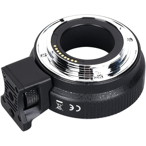 Commlite CM-EF-EOS M Electronic Auto-Focus Lens Mount Adapter-Canon EF/EF-S D/SLR Lens to Canon EOS M (EF-M Mount) Mirrorless Camera Body Adapter for Canon EOS M1 M2 M3 M5 M6 M10 M