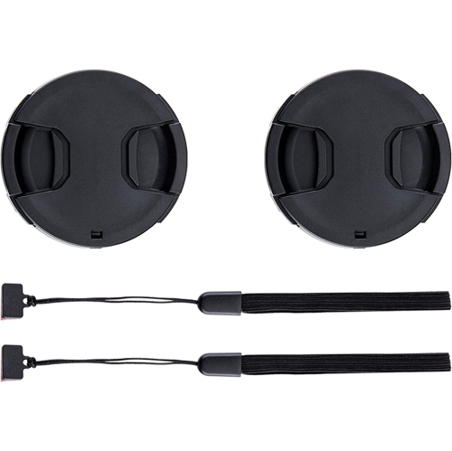 49mm Front Lens Cap Cover with Deluxe Cap Keeper for Canon EOS M50 M5 M6 Mark II M200 M100 with Kit Lens EF-M 15-45mm f/3.5-6.3 is STM, for Canon R10