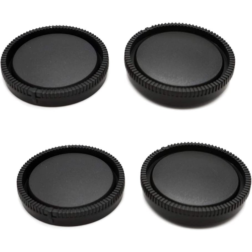 Camera Body Cap + Rear Lens Cap Cover Compatible for Sony E-Mount fit A7IV A7RIV A7RIII A7RII A7III A7II A7 A7C A7S A6600 A6500 A6400 A6300 Camera