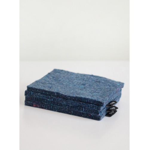 ETHICA Set of 4 felt coasters