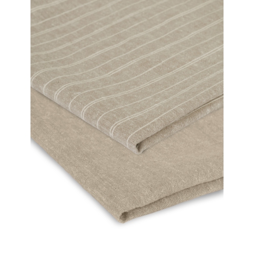 ETHICA Stripe tea towels - Set of 2