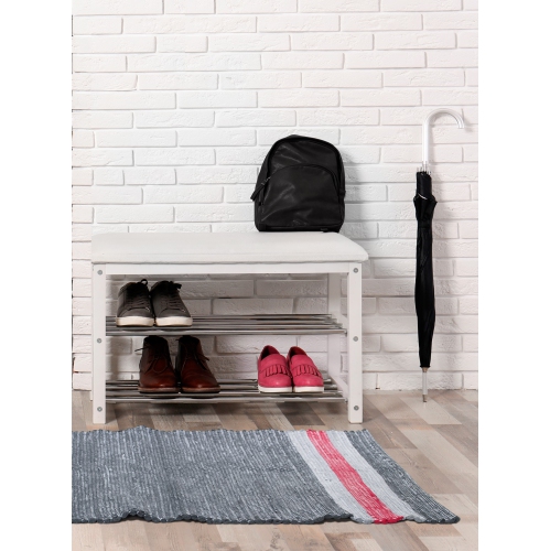 ETHICA Woven rug made of recycled fabric