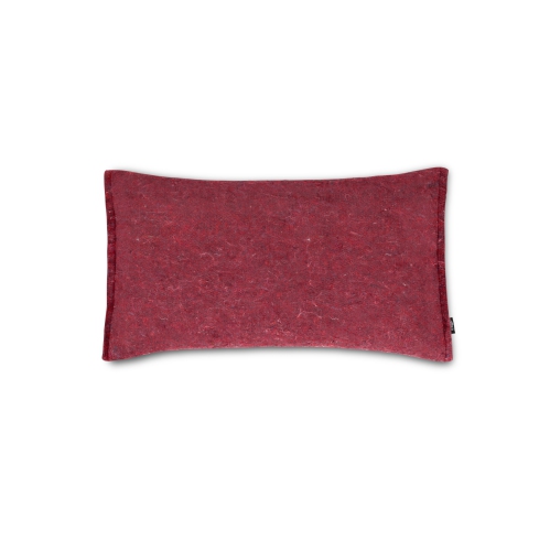 Le coussin rectangulaire en feutre recyclé - Rouge