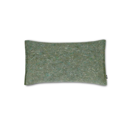 ETHICA Recycled felt rectangular cushion - Green