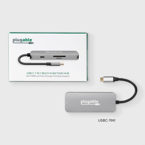 Plugable USBC-7IN1 USB-C 7-in-1 Hub
