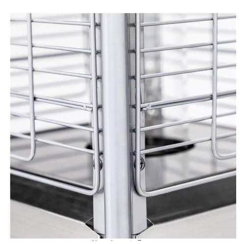 Legacy Heating 40,000 BTU Glass Tube Patio Flame Heater, Stainless Steel CAPH-GT-SS