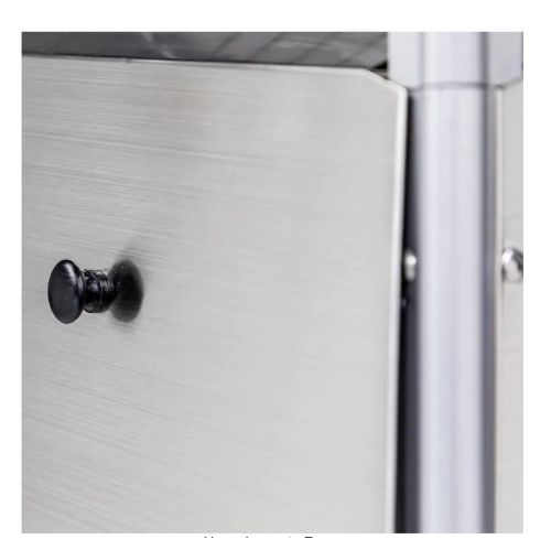 Legacy Heating 40,000 BTU Glass Tube Patio Flame Heater, Stainless Steel CAPH-GT-SS