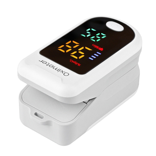 Moniteur de surveillance de la saturation en oxygène surveillant les doigts enfants et adultes avec cordon et DEL