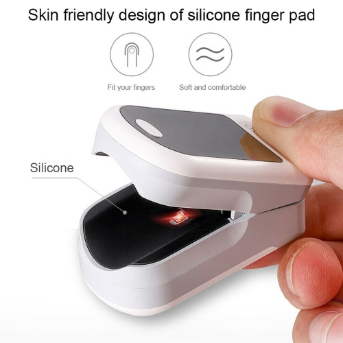 Moniteur de surveillance de la saturation en oxygène surveillant les doigts enfants et adultes avec cordon et DEL