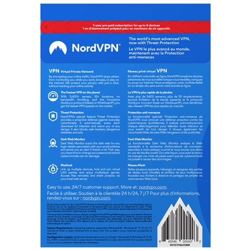 NordVPN Standard - 1 Year - Digital Download