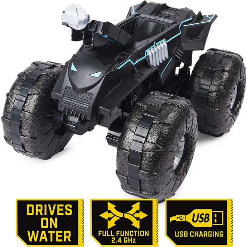 dc comics Batman All Terrain Batmobile Remote Control Vehicle Water Resistant Batman Toys for Boys Aged 4 and Up 6062331 Best Buy Canada