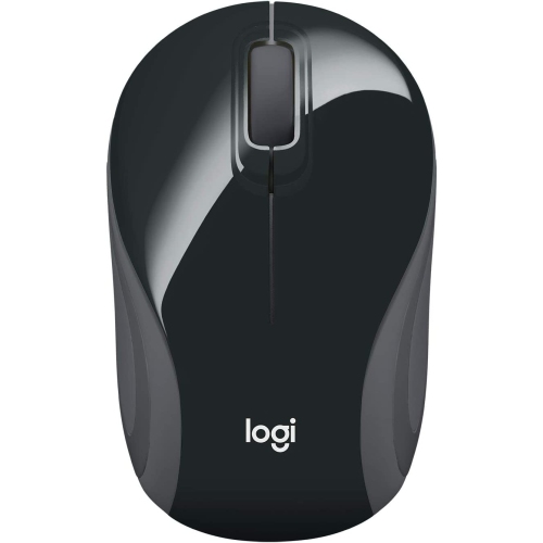 Refurbished - Logitech Wireless Mini Mouse M187 Pocket Sized Portable Mouse For Laptops