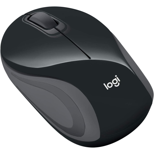 Refurbished - Logitech Wireless Mini Mouse M187 Pocket Sized Portable Mouse For Laptops