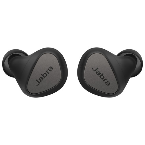 Jabra Elite 5 In-Ear Noise Cancelling Truly Wireless Headphones - Titanium Black