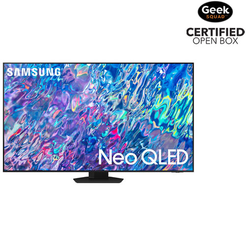 Boîte ouverte - Téléviseur intelligent Tizen Neo QLED UHD 4K de 85 po de Samsung - Noir titan