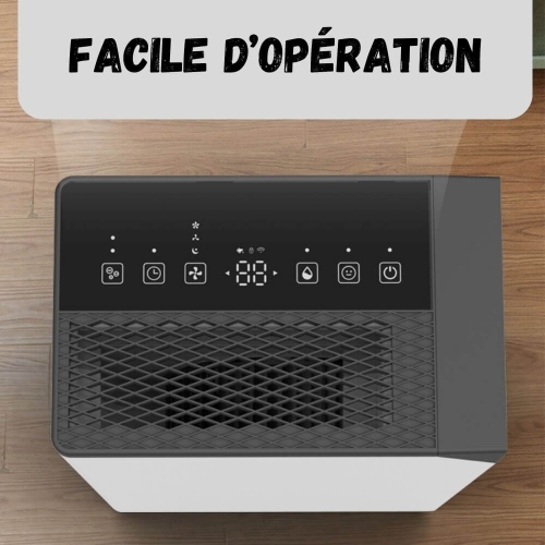 Déshumidificateur Libra capacité 25&nbsp;L/jour 5,5&nbsp;L