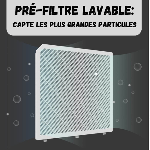 Déshumidificateur Libra capacité 25&nbsp;L/jour 5,5&nbsp;L