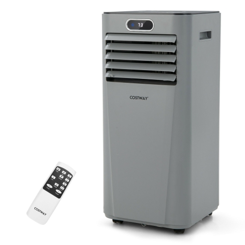 Portable 8000 BTU Air Conditioner with Fan, Dehumidifier, and Remote