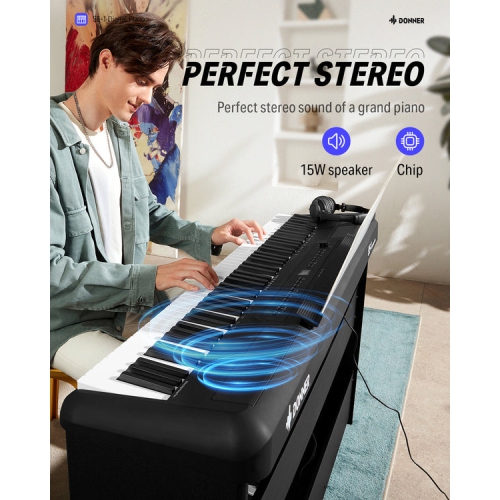 Donner's Latest Digital Piano Is Stylish With the Sound of a Grand