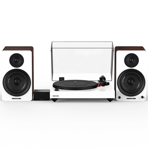 Fluance RT83 Reference High Fidelity Vinyl Turntable, PA10 Phono Preamp and Ai61 Powered 6.5" Stereo Bookshelf Speakers