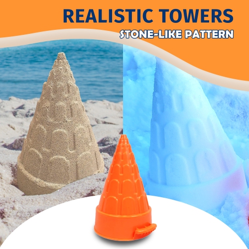 PRISP Snow and Sand Mould - Conical Tower Maker