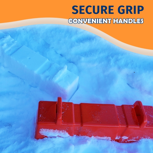 PRISP Snow and Sand Mould - Block and Brick Maker, Double Size