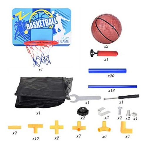 Super Cool Outdoor Kids Indoor/Outdoor Basketball Hoop Sport Arcade Game Set