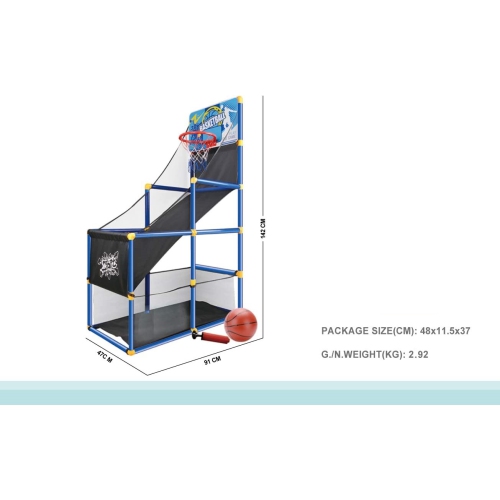 Super Cool Outdoor Kids Indoor/Outdoor Basketball Hoop Sport Arcade Game Set