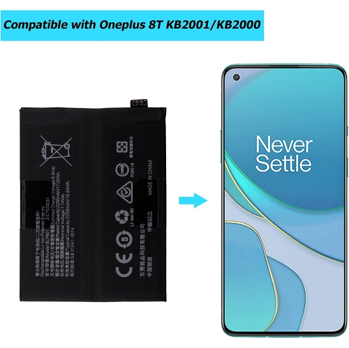Replacement Battery & Repair Tools Compatible for OnePlus 8T / OnePlus 9R, BLP801