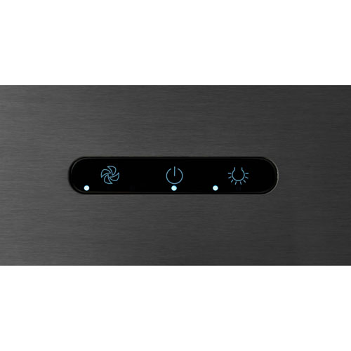 Broan 30" Wall Mount Range Hood - Black Stainless Steel