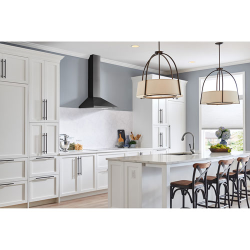 Broan 30" Wall Mount Range Hood - Black Stainless Steel