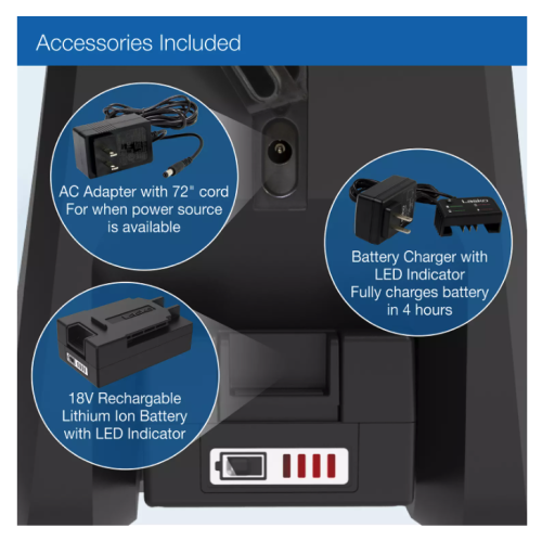 Ventilateur portatif rechargeable Lasko - RB200