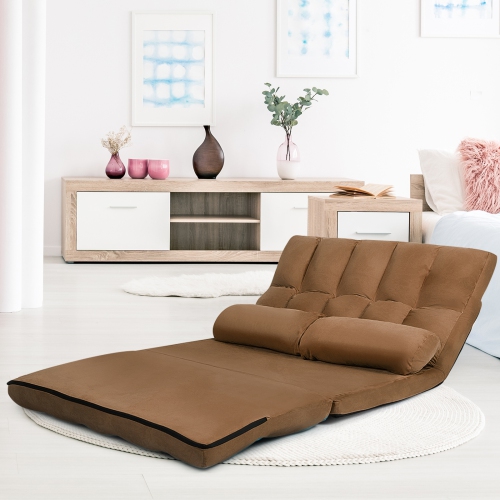 6-Position Foldable Floor Sofa Bed