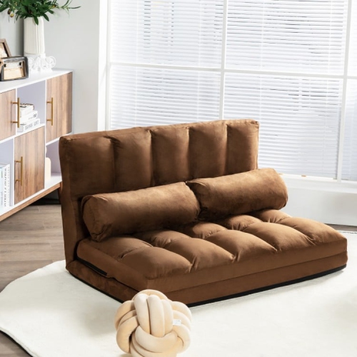 6-Position Foldable Floor Sofa Bed
